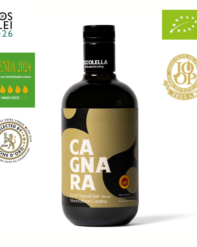 Cagnara DOP – Olio Biologico Coratina 500ml