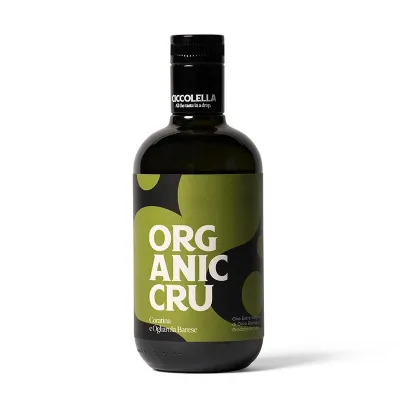 Organic Cru – Ekologiškas ypač tyras alyvuogių aliejus (Coratina & Ogliarola Barese) 250 ml