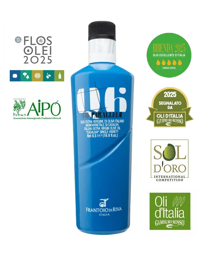 Ypač tyras alyvuogių aliejus 46º PARALLELO · MONOVARIETALE 500ml