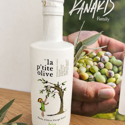 Ekologiškas ypač tyras alyvuogių aliejus 250 ml Kanakis La P'tite